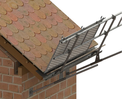 Temporary roof  edge protection Tobler AG