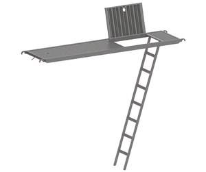 Plateau aluminium avec trappe et échelle Tobler AG