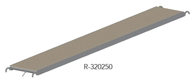 Plateau bois contreplaqué / aluminium Tobler AG