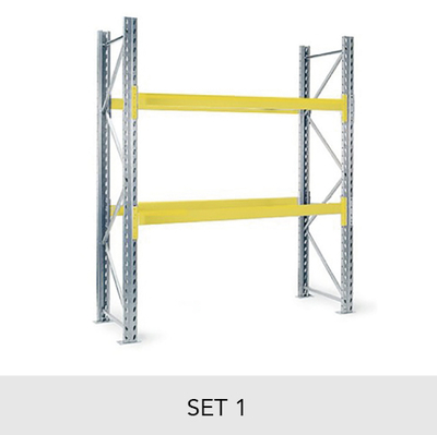 Palettenregale für jede Traglast <br> Set 1 Tobler AG