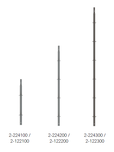 Poteau de garde-corps Tobler AG