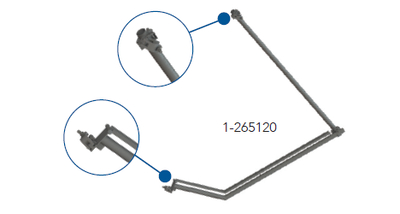 Console pour toit de protection en acier Tobler AG