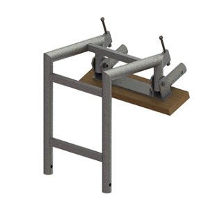 Suspension de faîtage pour échelle d’échafaudage de toit Tobler AG